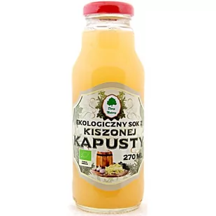 Dary Natury inne BIO SOK Z KAPUSTY KISZONEJ BIO 270 ml - - Soki i napoje niegazowane - miniaturka - grafika 1