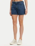 Spodenki damskie - Guess Jeans Szorty jeansowe W5GD0S D5O12 Granatowy Regular Fit - miniaturka - grafika 1