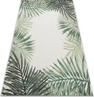 Dywany - Dywan SZNURKOWY SIZAL COLOR 19435/062 Liście Zielony JUNGLE zielony 120x170 cm - miniaturka - grafika 1