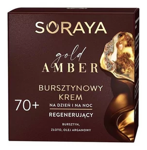 Soraya AMBER Bursztynowy krem regenerujący na dzień i na noc 70+ 50 ml - Kremy do twarzy - miniaturka - grafika 1