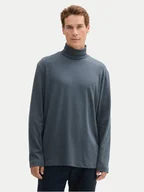Bluzy męskie - Tom Tailor Golf 1043993 Niebieski Regular Fit - miniaturka - grafika 1