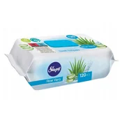 Chusteczki nawilżane - SLEEPY CHUSTECZKI NAWILŻANE 120szt ALOE VERA - miniaturka - grafika 1