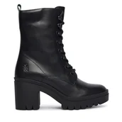 Botki damskie - Botki Fly London Tielfly P144642019 Czarny - miniaturka - grafika 1