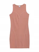 Sukienki - SUKIENKA DAMSKA PRĄŻKOWANA MINI KRÓTKA LETNIA 4F - miniaturka - grafika 1