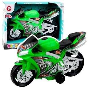 Motor wyścigowy zielony - Samochody i pojazdy dla dzieci - miniaturka - grafika 1
