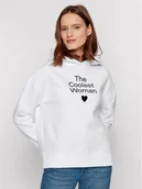 Bluzy damskie - Boss Bluza Evalin_Vd 50452526 Biały Regular Fit - miniaturka - grafika 1