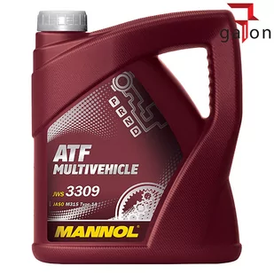MANNOL ATF MULTIVEHICLE JWS3309 4L - Oleje przekładniowe - miniaturka - grafika 1