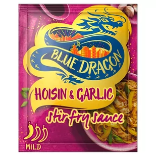 Blue Dragon Sos stir-fry aromatyczny z pastą sojową sosem sojowym czosnkiem i przyprawami 120 g - Kuchnie świata - miniaturka - grafika 1