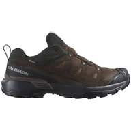 Buty trekkingowe męskie - Buty męskie Salomon X Ultra 360 Leather Gore-Tex Rozmiar butów (UE): 44 2/3 / Kolor: brązowy - miniaturka - grafika 1