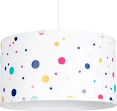 Lampy sufitowe - Solar Lampa wisząca kolorowe kropki plus denko - miniaturka - grafika 1