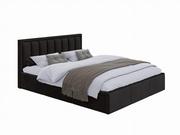 Łóżka - Łóżko tapicerowane 140x200 z pojemnikiem MOON / kolory do wyboru - miniaturka - grafika 1
