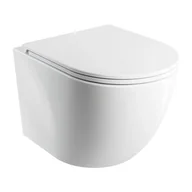 Miski WC - Omnires Ottawa Silent Power z deską wolnoopadającą biały połysk OTTAWASPMWBP - miniaturka - grafika 1