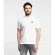 Koszule męskie - Karl Lagerfeld Polo | Regular Fit - miniaturka - grafika 1