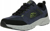 Buty sportowe męskie - Skechers Męskie Buty Sportowe Ze Skórą 45 1ŻFD - miniaturka - grafika 1
