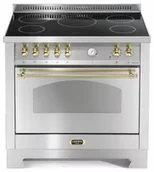 Kuchenki elektryczne - Kuchnia z płytą indukcyjną LOFRA DOLCEVITA 90 ACCIAIO SATINATO RSG96MFT/5i - miniaturka - grafika 1