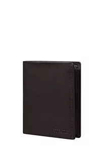 Samsonite Attack 2 SLG - portfel, 12,8 cm, brązowy (Ebony Brown), brązowy (Ebony Brown), koszulki na karty kredytowe męskie - Portfele - miniaturka - grafika 1