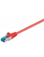 Patchcordy - Warsztatowski Kabel LAN Patchcord CAT 6A S/FTP czerwony 20m KLANCAT6A2000R - miniaturka - grafika 1
