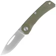 Noże - Nóż składany Real Steel Akuma OD Green G10, Satin K110 by Ivan D. Braginets (9112) - miniaturka - grafika 1