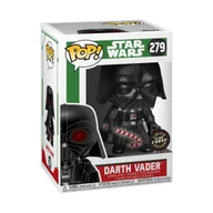 Figurki dla dzieci - funko pop! star wars 279 holiday darth vader chase ultra rare 1/6 - miniaturka - grafika 1