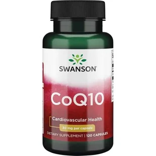 SWANSON Koenzym Q10 30mg - 120 kapsułek - Witaminy i minerały - miniaturka - grafika 1