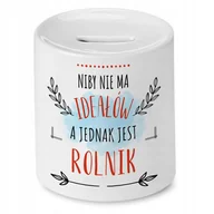 Skarbonki - Skarbonka na Urodziny 75 75te 75-te na Prezent z Nadrukiem ze Zdjęciem + Opakowanie na prezent (wzór 04) - miniaturka - grafika 1