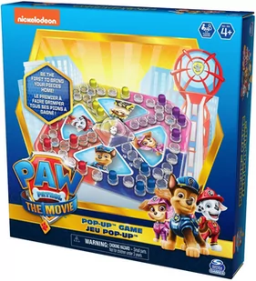 Psi Patrol Movie Gra planszowa chińczyk Pop Up - Gry planszowe - miniaturka - grafika 1