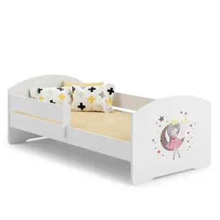 Łóżko dziecięce LUK z barierką 160x80 Śpiąca księżniczka - Łóżka dla dzieci i młodzieży - miniaturka - grafika 1
