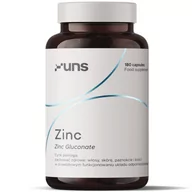 Witaminy i minerały dla sportowców - UNS Zinc 180caps - miniaturka - grafika 1