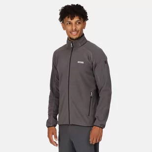 Regatta Męski Polar z Suwakiem Hadfield Szary, Rozmiar: 3XL - Bluzy męskie - miniaturka - grafika 1