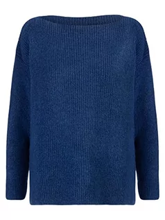 Swetry damskie - APART Fashion Sweter damski, niebieski, 40 krótki - grafika 1