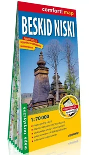 Comfort! map Beskid Niski 1: 70 000 laminat - praca zbiorowa - Atlasy i mapy - miniaturka - grafika 1
