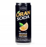 Soki i napoje niegazowane - San Benedetto Oransoda Aranciata - Gazowany napój pomarańczowy (330 ml) E91C-59434567 - miniaturka - grafika 1