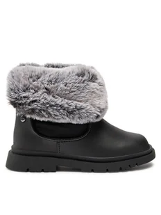 Mayoral Śniegowce 44485 Czarny - Buty dla dziewczynek - miniaturka - grafika 1