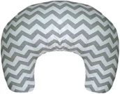 Poduszki do karmienia - Rogal poduszka fasolka dziecięca do karmienia BAWEŁNA - Zygzak - miniaturka - grafika 1