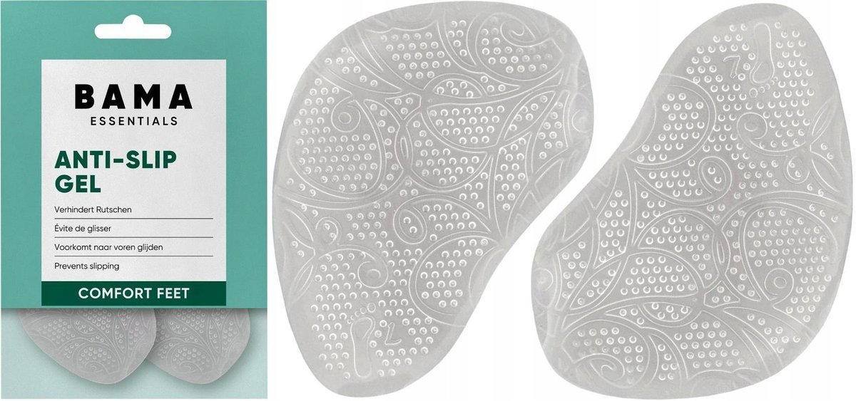 G11-94 SILIKONOWE Pelotki PÓŁWKŁADKI do butów na odciski PODUSZKI 0,3 cm Peloty 3 mm BAMA Soft Gel Pad 32-48