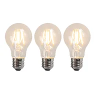 Żarówki LED - LUEDD Zestaw 3 żarówek LED A60 żarnik 4W 2700K 320lm - miniaturka - grafika 1
