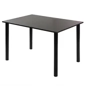 Stoły - Stół Lugano 120 czarny - miniaturka - grafika 1
