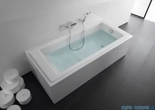 Roca Tampa wanna żeliwna emaliowana antypoślizgowa 150x70cm A234050000 - Wanny - miniaturka - grafika 2
