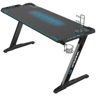 Biurka gamingowe - Ultradesk SPACE XXL niebieskie - miniaturka - grafika 1