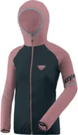 Kurtki i kamizelki sportowe damskie - DYNAFIT Kurtka damska ALPINE WIND JACKET W Mokarosa - miniaturka - grafika 1