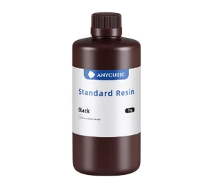 Anycubic Standard Resin Czarny - Filamenty i akcesoria do drukarek 3D - miniaturka - grafika 1