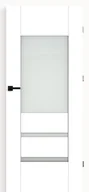 Drzwi wewnętrzne - Dre Drzwi Wewnętrzne Przylgowe Z Szybą Vico 3 Biel Alpejska - miniaturka - grafika 1