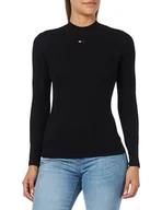 Koszulki i topy damskie - Diesel T-mokky-LS-microdiv Tank Top Koszulka damska, Czarny Czarny, XL - miniaturka - grafika 1