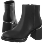Botki damskie - Botki Czarne 55340-51 (WO330-a) Wojas - miniaturka - grafika 1