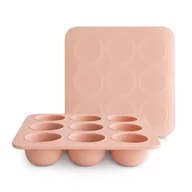 Zestawy naczyń dla dzieci - Silikonowa Foremka do Zamrażania Jedzenia Blush Mushie - miniaturka - grafika 1