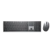Zestawy myszka + klawiatura - DELL KM7321W klawiatura Dołączona myszka RF Wireless + Bluetooth QWERTY Skandynawia Szary, Tytan - miniaturka - grafika 1