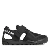 Buty trekkingowe dziecięce - Sandały adidas Terrex Captain Toey 2.0 Sandals HQ5835 Czarny - miniaturka - grafika 1