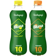 Syropy i koncentraty owocowe - 2x SYROP SODAPOP BLUNA CYTRYNA + POMARAŃCZA DO SATURATORA KONCENTRAT 500ml - miniaturka - grafika 1