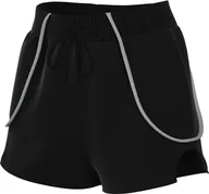 Spodenki damskie - Nike Spodenki damskie Sportswear Street Hr 2" Fleece Short (ok. 5 cm), Black/Light Pumice/Light Pumice, FN2297-010, 2XL - miniaturka - grafika 1