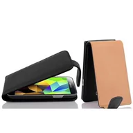 Etui i futerały do telefonów - Flip Case Do Samsung Galaxy S5 MINI / S5 MINI DUOS Pokrowiec w CZARNY OXID Obudowa Etui Case Cover Ochronny Cadorabo - miniaturka - grafika 1